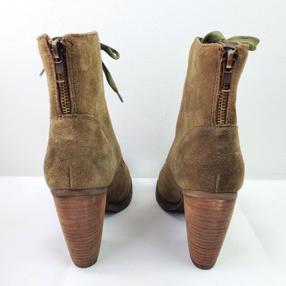 Sbicca Vtg Collection Bridge Suede Zip Ankle Boots 6.5 - Picture 8 of 12